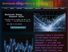 Tablet Screenshot of bioacousticresearch.com